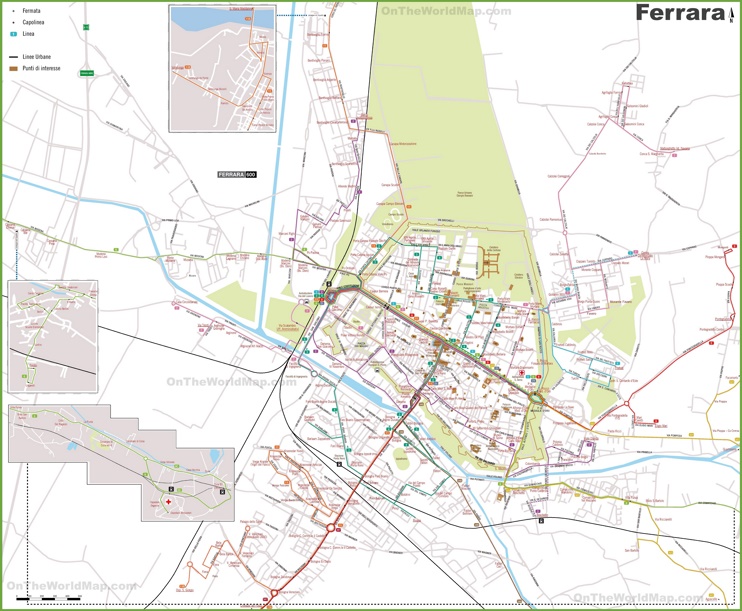 Ferrara transport map
