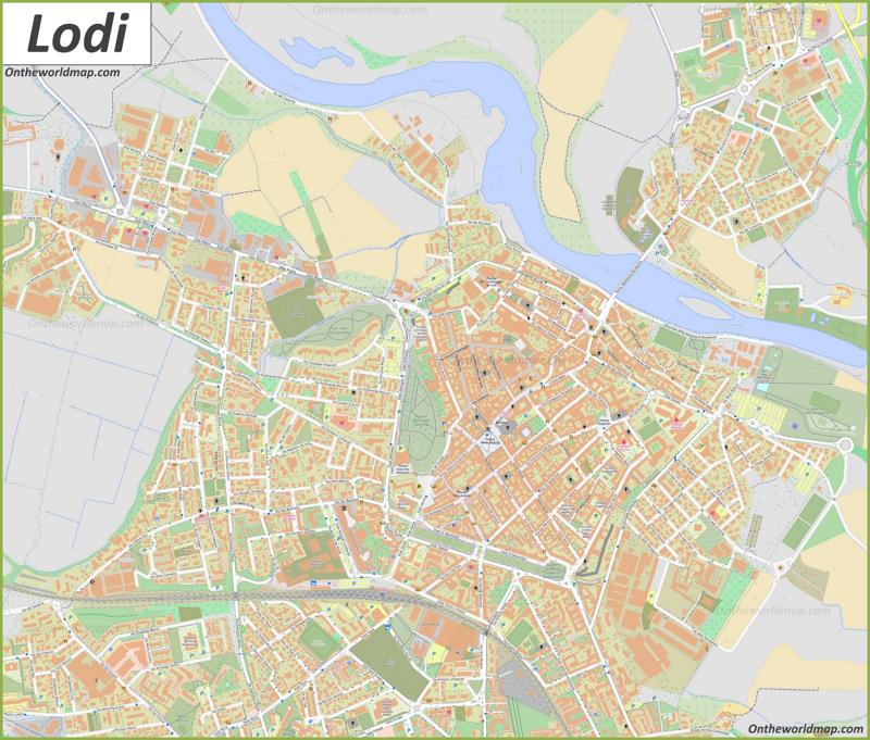 Mappa di Lodi