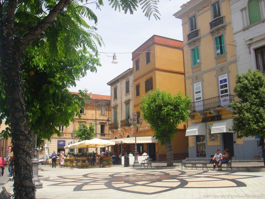 Piazza Regina Margherita, Olbia, Sardinia