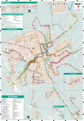Ravenna transport map