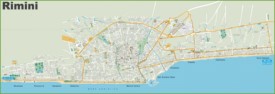Rimini - Mappa Turistica