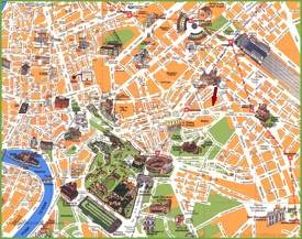 Roma - Mappa dei viaggi