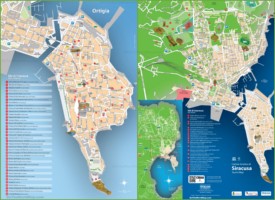 Siracusa - Mappa Turistica