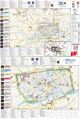 Treviso tourist map