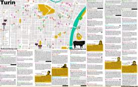 Turin Tourist Attractions Map