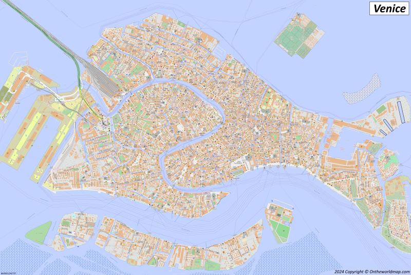 Map of Venice