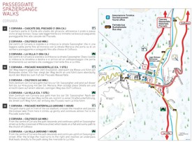 Corvara - Mappa delle passeggiate
