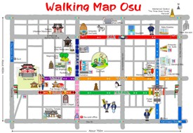 Nagoya Osu map