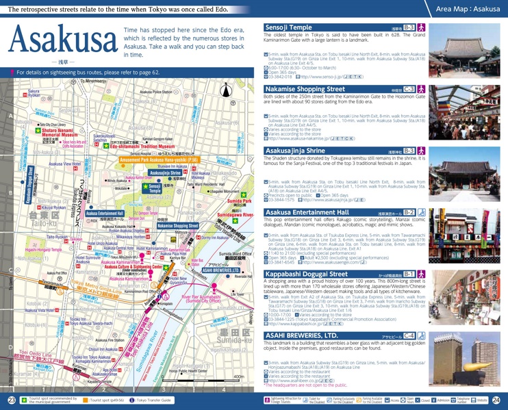 Asakusa map