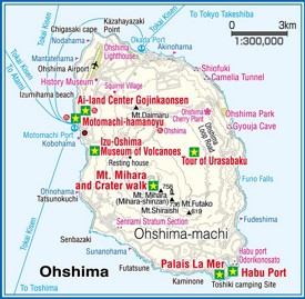 Ohshima Island map
