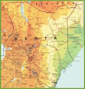 Kenya road map