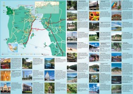 Penang hotels and sightseeings map