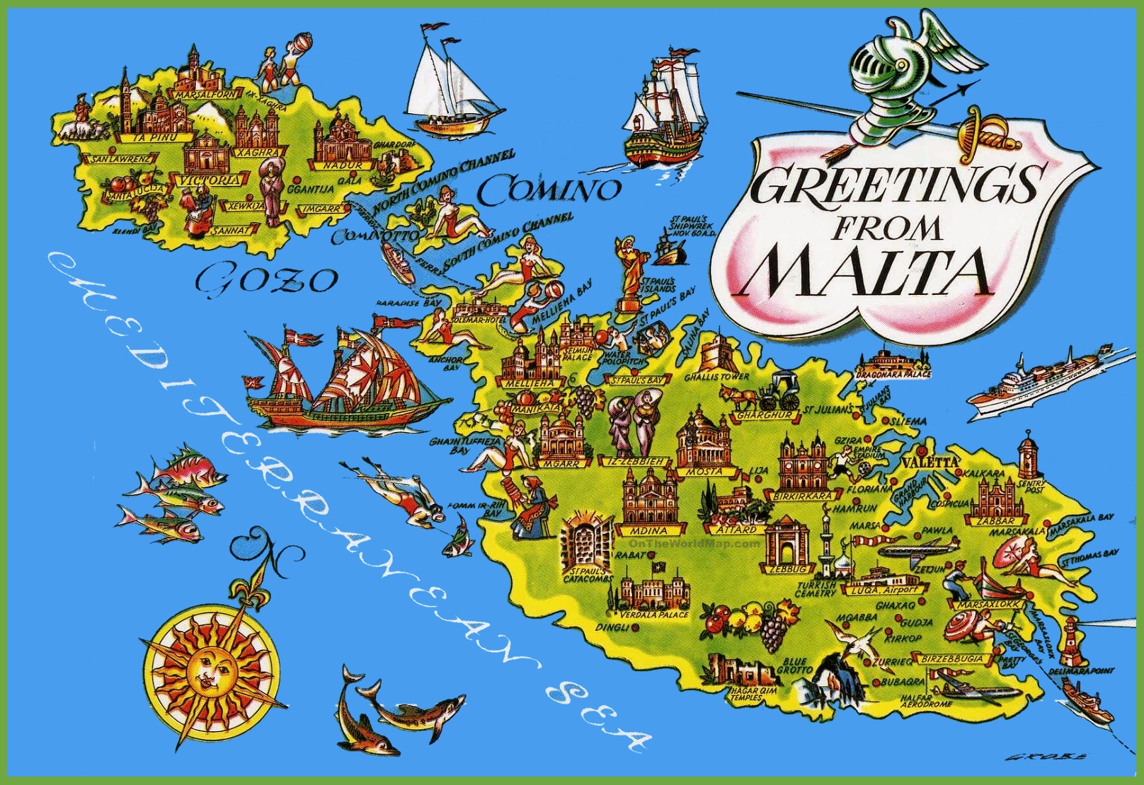 La Valletta Malta Informazioni Crocieristi it La Pi Grande 