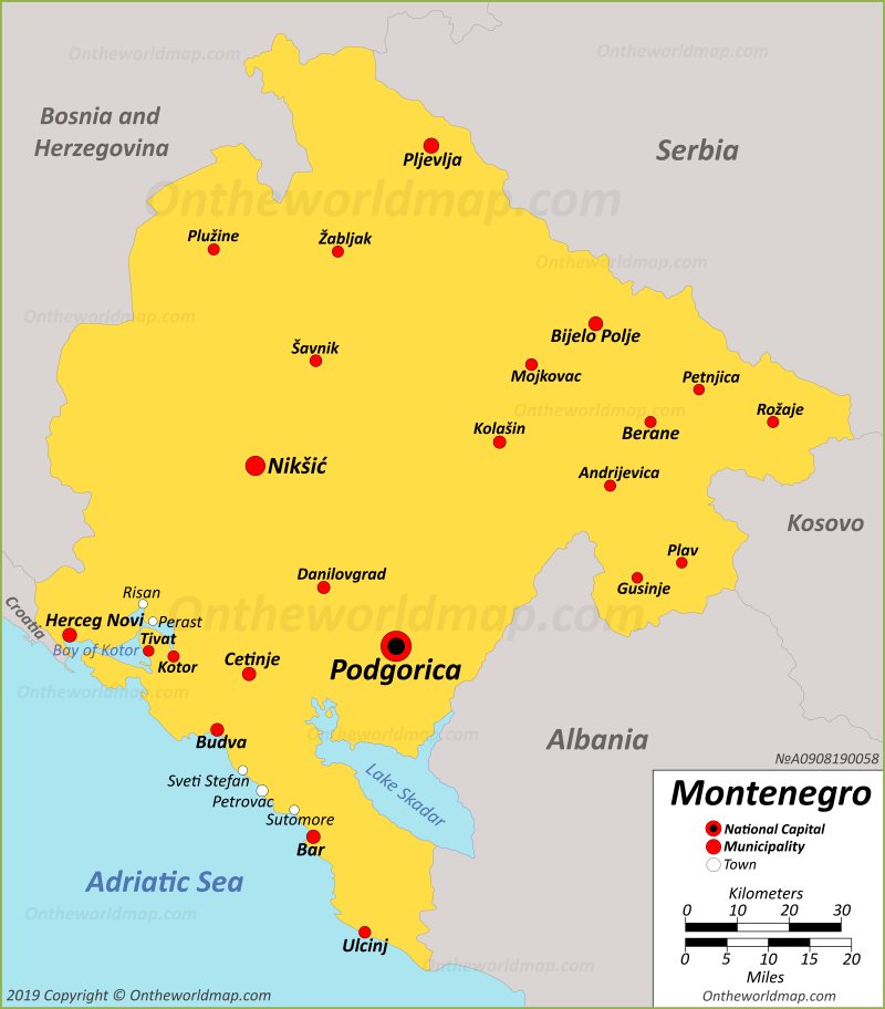 Montenegro Map Discover Montenegro With Detailed Maps Montenegro Map Discover Montenegro With Detailed Maps