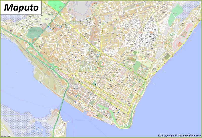 Map of Maputo