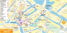 Amsterdam Jewish Quarter Map