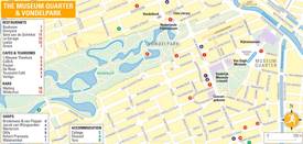 Amsterdam Museum Quarter And Vondelpark Map
