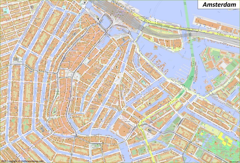 Map of Amsterdam