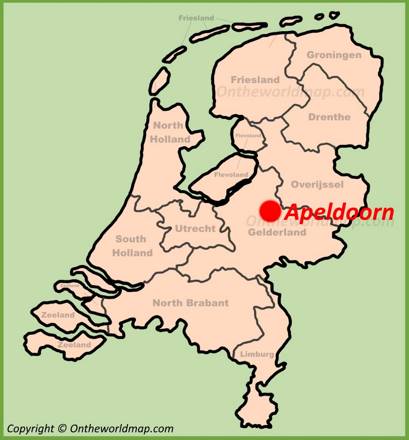 Apeldoorn Location Map