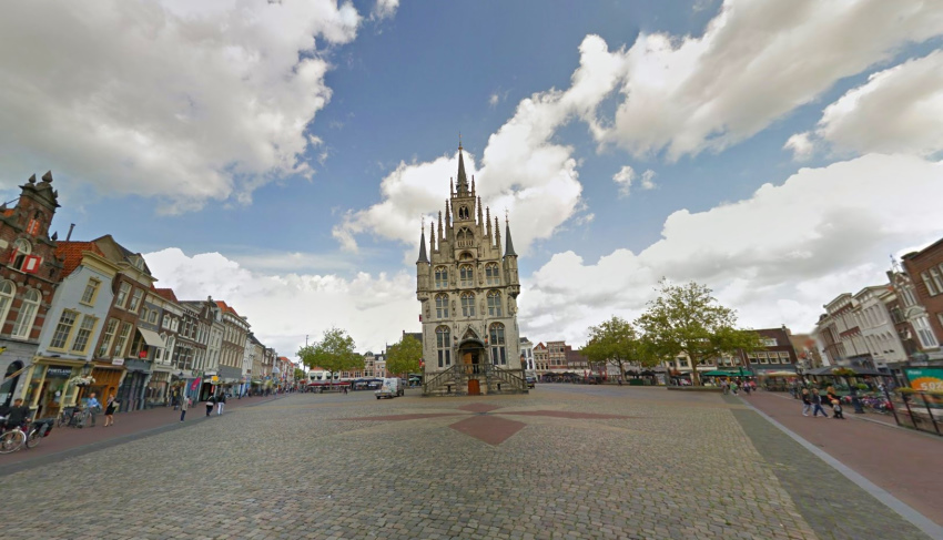 Historic Gouda City Hall, Markt square