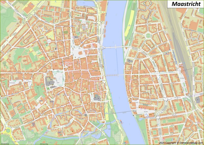 Map of Maastricht