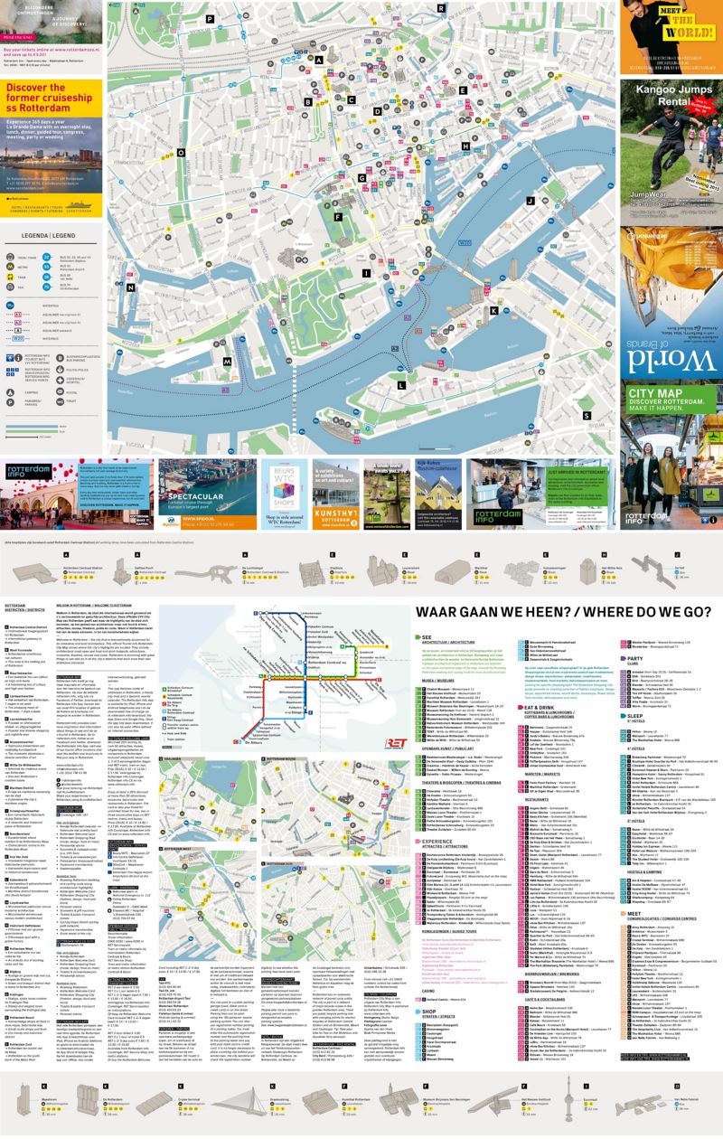 rotterdam walking tour map