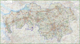 North Brabant road map