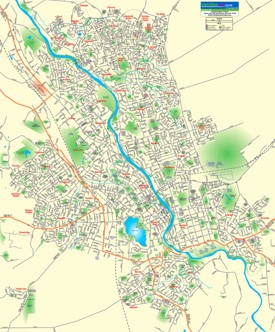 Hamilton street map