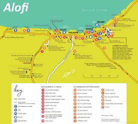 Alofi Tourist Attractions Map