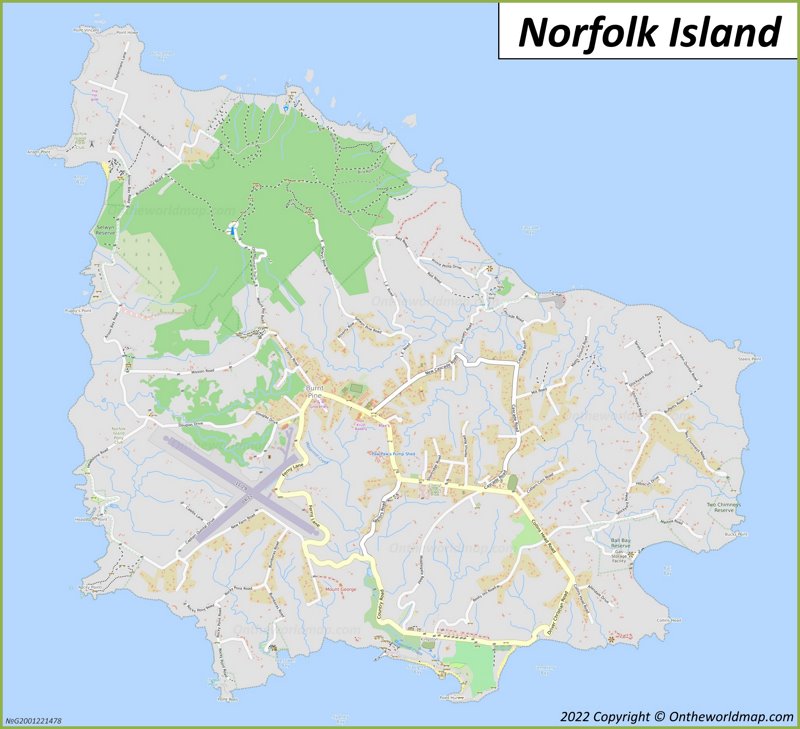 Detailed Map Of Norfolk Max 