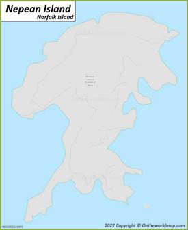 Nepean Island Map