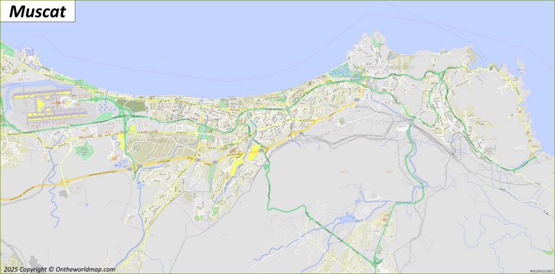 Map of Muscat