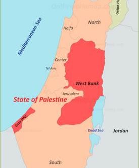 Palestine Map | Detailed Maps of State of Palestine