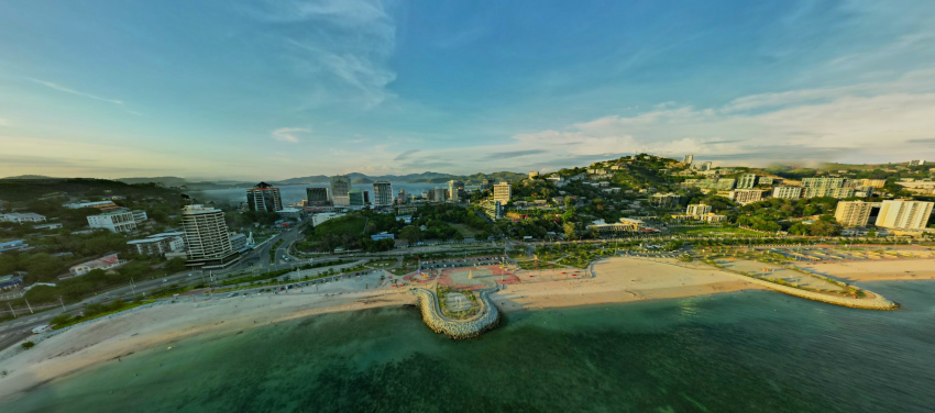 View of Downtown of Port Moresby