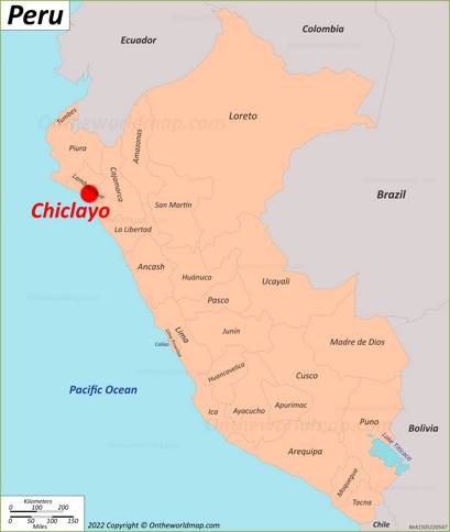 Chiclayo Location Map