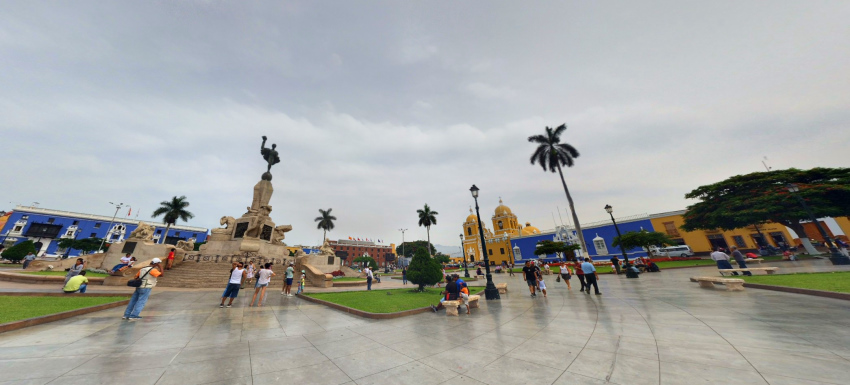 Plaza de Armas of Trujillo