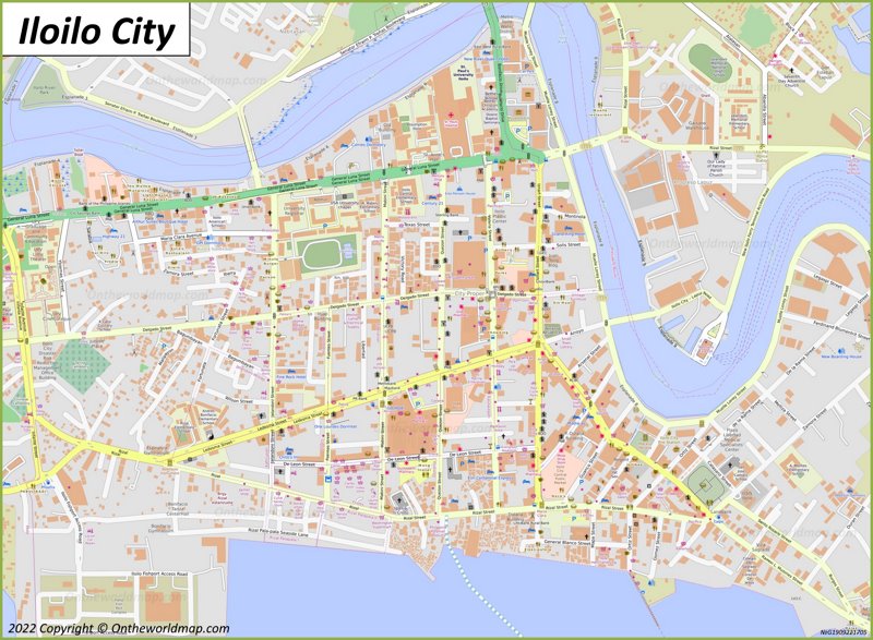 Downtown Iloilo Map Max 