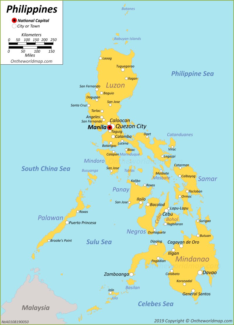 Map of the Philippines