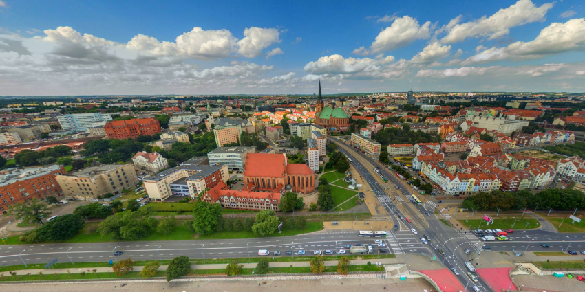 View of the old town, Szczecin