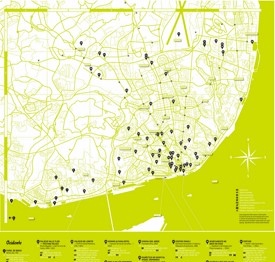 Lisbon tourist attractions map
