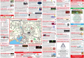 Vilamoura hotels and restaurants map