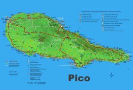 Pico Island Map
