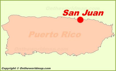 San Juan Localización Mapa