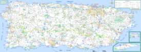 Puerto Rico Road Map