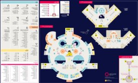 Hamad Airport Shopping and Dining Map