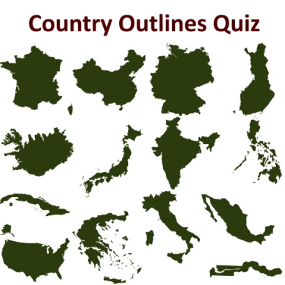 Country Outlines Quiz