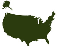 USA outline