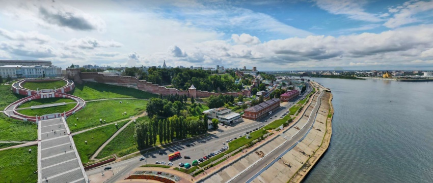 Volga Embankment, Nizhny Novgorod