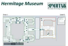 Hermitage Museum Map