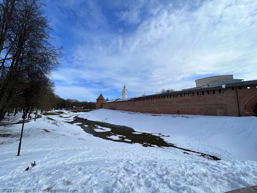 Walls of the Novgorod Kremlin